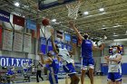 MBBall vs Emmanuel  Men’s Basketball vs Emmanuel College. - Photo By: KEITH NORDSTROM : Wheaton, MBBall, Emmanuel, basketball